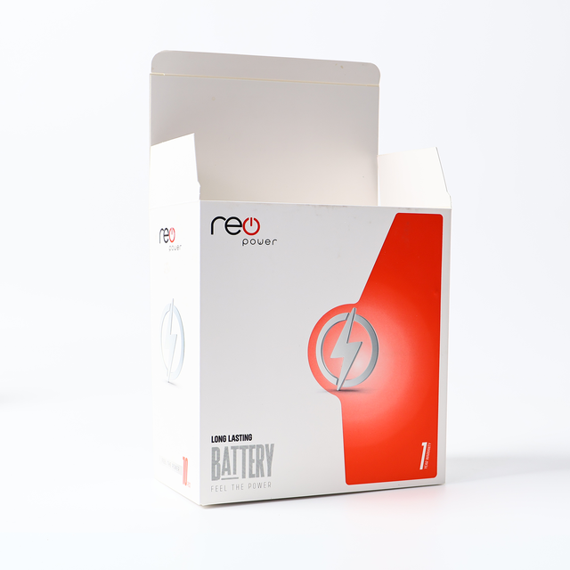 Custom Battery Products Carton Cardboard Boxes Custom logo Box Small Packaging Box Product Packaging Box
