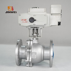 Actuador de Válvula de Bola Eléctrica Motorizada de 2 Vías DC12V/24V, Conexión de Brida de Acero Inoxidable, Control de Agua/Gas, Normalmente Abierta/Cerrada - Product Image 5
