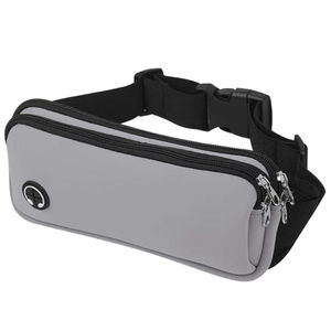 Sac de taille étanche en nylon unisexe pour l'extérieur pour le fitness voyage course Fanny Pack Sports - Product Image 4