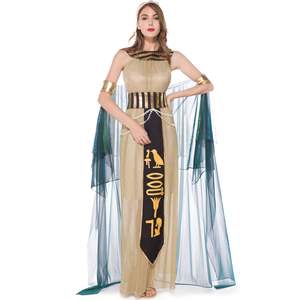 <span class=keywords><strong>M</strong></span>-XL 2022 Nieuwe Halloween Kostuum Cosplay Egyptische Cleopatra Gekleed Bal Kostuum - Product Image 4