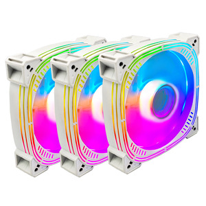 MANMU Case Fans Cooling Fan Cooler Pc 120mm High Rpm Pc Fans Cooling Rgb Pc Computer Rgb Cooler <strong>Cpu</strong> - Product Image 2