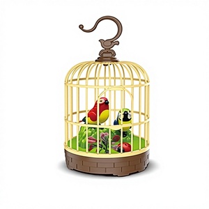 72/2/36PC/CS Jaula para Pájaros con Control de Sonido, Suministros para Aves HL526 - Product Image 1