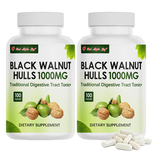 Suplemento Herbal <span class=keywords><strong>de</strong></span> Cáscaras <span class=keywords><strong>de</strong></span> Nuez Negra por Porción, Polvo <span class=keywords><strong>de</strong></span> Juglans Nigra para Apoyo al Tracto Digestivo y al Entorno Intestinal - Product Image 2