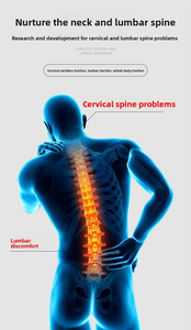 Tragbares Halswirbelsäulen- und Lendenwirbelsäulen-Traktionsbett für den Heimgebrauch, Haltungskorrektur bei Bandscheibenvorfall - Product Image 5