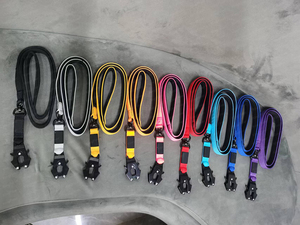 Correa de perro táctica de Color degradado personalizable Hundeleine Correa Para Perro mango cómodo Anti-bobinado giratorio Clip de rana de nailon - Product Image 5