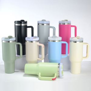 Vaso Térmico <span class=keywords><strong>de</strong></span> Acero Inoxidable con Logotipo Personalizado OEM, 40 oz, con Asa, Duradero, para Regalos Promocionales Empresariales - Product Image 1