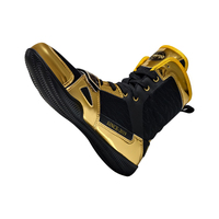 Chaussures de boxe et de lutte RONGDODO montantes personnalisables avec logo, en microfibre respirante, soutien de la cheville pour les arts martiaux - Vente en gros pour distributeurs