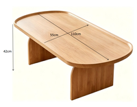 Table basse en bois moderne de haute qualité et durable pour la maison, mobilier de salon, meilleure collection, prix de gros en vrac