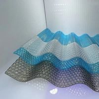 Santaf Sturmfeste BEEHIVE Wellplatten aus Polycarbonat für Dächer