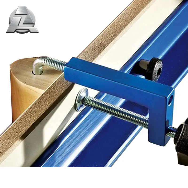 ZJD-BT098B blue metal very versatile woodworking diy tools drawer front installation clamps