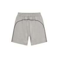 Ensemble 2 pièces personnalisé pour homme, style hip-hop, avec bordure contrastante, collection été 2026, 100 % coton, t-shirt et short