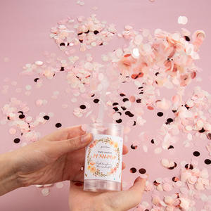 Mini papier de riz en feuille de paillettes d'or <span class=keywords><strong>Pinata</strong></span> Party Poppers Cannon Confettis de tissus pour Halloween Nouvel An Noël Ramadan - Product Image 6