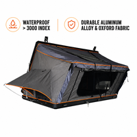 Tiendas de techo rígidas con ventanas laterales plegables para camping en coche, SUV, camión, viajes al aire libre, tienda de techo para vehículos.
