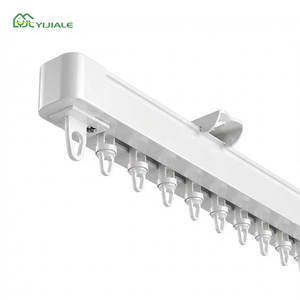 YIJIALE Source Factory 406cm <span class=keywords><strong>Tringle</strong></span> de gazebo robuste en aluminium pour usage domestique, compatible avec les kits, rail de rideau en aluminium - Product Image 1