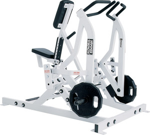 เครื่องออกกำลังกายแบบพลาทโหลดสำหรับยิม รุ่น CX-HM02 Hammer Fitness Gym Machine CX-HM ราคาโรงงาน พร้อมแผ่นน้ำหนักสำหรับเครื่องกรรเชียงบกแบบ ISO-Lateral - Product Image 1