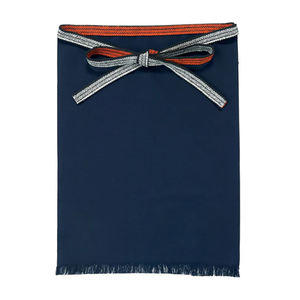 New Quality Free Size Navy Blue 60% Cotton 40% Rayon Fabric Premium <b>Kitchen</b> <b>Apron</b> Canvas - Product Image 1