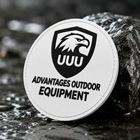 Patch en PVC souple 3D personnalisé, badge en caoutchouc imperméable, patchs brodés à coudre pour la décoration de chapeaux, casquettes, vêtements, sacs et accessoires