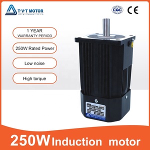 Controlador <span class=keywords><strong>de</strong></span> Velocidad <span class=keywords><strong>de</strong></span> Motor AC <span class=keywords><strong>de</strong></span> 250W 220V con RPM Ajustable, Motor <span class=keywords><strong>de</strong></span> Inducción AC Monofásico con Eje <span class=keywords><strong>de</strong></span> 14mm para Mezcladora - Product Image 1