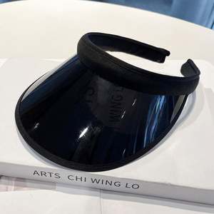 หมวกกันแดดแฟชั่นพีวีซีสีสันสดใสสำหรับผู้ชายและผู้หญิงหมวกกันแดดสำหรับฤดูร้อน - Product Image 3