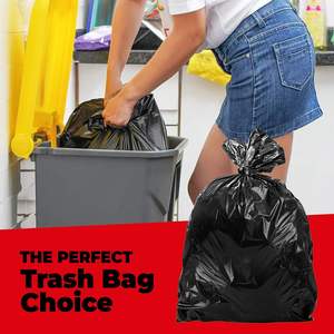 Sacs poubelle robustes Huamaohengchun de 30-33 gallons (lot de 100) – Grandes doublures pour poubelles de 33x39 pouces - Product Image 6
