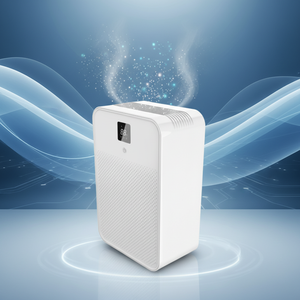 Refrigerative <b>Dehumidifier</b> 500ML/Day R290 LED Display Auto-Off Smart Defrost Portable Ultra Quiet Drying Clothes 90W Snow Snow W - Product Image 3