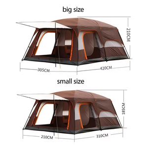 Tentes instantanées compactes, imperméables, pour le camping, la randonnée et les activités de plein air, accessoires de voyage. - Product Image 2