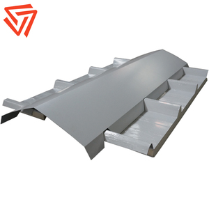 Cubierta y Canalón <span class=keywords><strong>para</strong></span> Techos de Paneles Sándwich, Núcleo de PU/PUR Ignífugo B1, Color Personalizado - Product Image 1