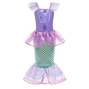 Disfraz de <span class=keywords><strong>Sirenita</strong></span> Ariel de Shengchi, Vestido Elegante para <span class=keywords><strong>la</strong></span> Noche, Ropa para Fiesta de Halloween, Vestidos de Disfraces para Niños, Disfraces de Carnaval - Product Image 6