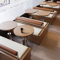 Chaises de restaurant modernes et minimalistes en bois massif, style influenceur commercial, pour banquette, murale, salon de thé et hot-pot