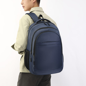 Business <b>Backpack</b> For Men Computer Bag 15 Inches <b>Large</b> Capacity <b>School</b> Bag With Custom Logo Printing - Product Image 2
