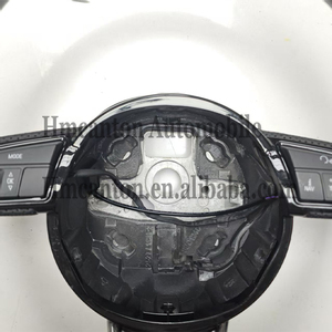 Nuevo Volante Deportivo de Fibra de Carbono Forjada y Cuero Perforado para Audi A3 A4L A5 A6L A7 Q3 Q5 - Product Image 6