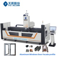 Tianchen 3 Saide CNC Delme Frezeleme Alüminyum Pencere ve Kapı Yapım Makinesi (Alüminyum UPVC Profil için)