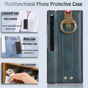 Nouvelle Housse de Protection Multifonctionnelle en Cuir PU avec Dragonne pour Téléphone Portable <span class=keywords><strong>Huawei</strong></span> <span class=keywords><strong>Mate</strong></span> XS2 XS X - Product Image 4