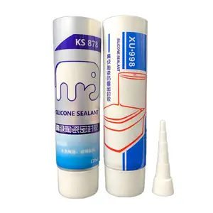 Wholesale Industrial Screw Cap Tube Packaging Plastic Composite Silicone Sealant Packaging Tube