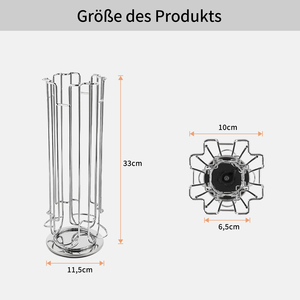 ที่วางแคปซูลกาแฟแบบพกพา ประหยัดพื้นที่ หมุนได้ 360 องศา สำหรับห้องครัวและมุมกาแฟ - Product Image 3