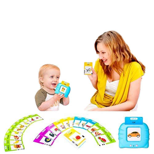 Newest Children's Educational Flash Cards Preschool Learning Audible Talking Words Musical Insert Kids' Plastic Toys
