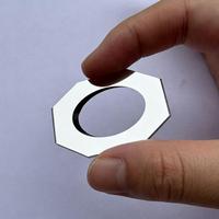 Wear Resistant Octagonal Square Reflective Mirror Sheet for Outdoor Surveying Optical Measurement Instruments