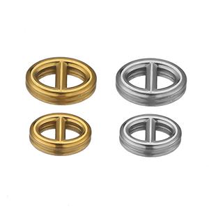 5個ステンレス鋼豚鼻ウエストタワーチャームペンダントDIYジュエリー所見ネックレス用品バルク卸売 - Product Image 1