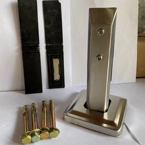 Hot-Selling moderne en acier inoxydable escalier garde-corps verre feuilleté clôture de sécurité pour salle de bain balcon monté au sol suspendu - Product Image 5