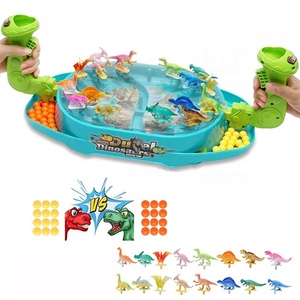 Fabbrica di vendita calda che spara genitore-figlio Battle Board Interactive casino game board 2 giocatori Dinosaur Toys for Kids - Product Image 1