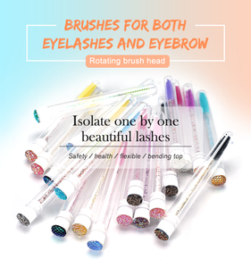 Disposable Eyelash Cleaning Brush Wand Tube Personalized <b>Lash</b> Spoolie Holder for <b>Lash</b> <b>Extension</b> - Product Image 2