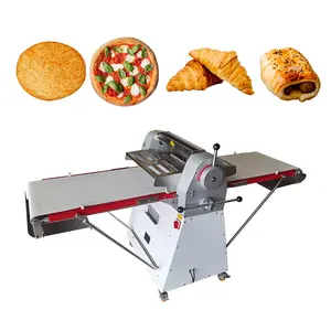 MS500 commercial cookie dough balling rollong machine pizza dough sheeter manual industrial dough laminator