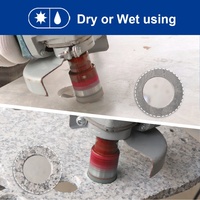 SHDIATOOL Broca de diamante soldada al vacío de 6mm-125mm, broca para mármol, broca de diamante, sierra perforadora para azulejos de cerámica y granito