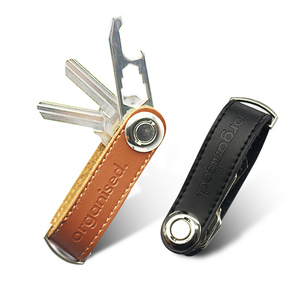 CompactFolding Pocket Key Holder Organizer Acrylic Rubber LED Anime Fan Gift Key OrganizerKeychain <strong>Leather</strong> <strong>Keyring</strong> - Product Image 2