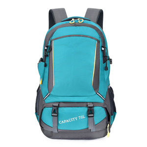 Mochila de Senderismo Personalizada para Exteriores, Ligera, Impermeable, Bolsa de Viaje, Ciclismo, Escuela, Gran Capacidad, Diseño de Letras, Compatible con Laptop - Product Image 2