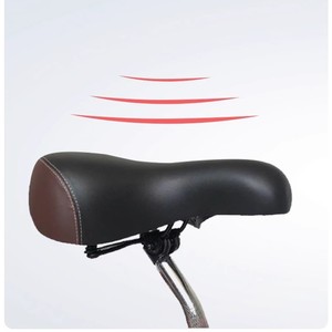 Triciclo para Adultos Mayores y de Mediana Edad, Triciclo Familiar para Dos Personas, <span class=keywords><strong>Bicicleta</strong></span> de Pedales con Asiento Trasero - Product Image 5