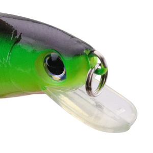 Leurre artificiel dur flottant Mino 8cm 7g pour surface, avec sonnette intégrée, simulation de perle sonore, équipement de pêche - Product Image 3