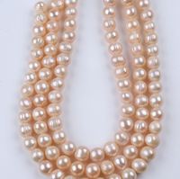 Perles de pomme de terre à bas prix d'usine, perles d'eau douce naturelles de 10-11 mm, collier de perles baroques pour la fabrication de bijoux, bracelet