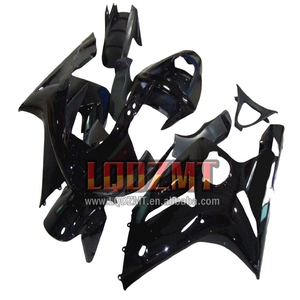 Cuerpo de inyección para <span class=keywords><strong>KAWASAKI</strong></span> <span class=keywords><strong>NINJA</strong></span> ZX 6R <span class=keywords><strong>636</strong></span> 6 R ZX636 <span class=keywords><strong>ZX6R</strong></span> 03 04 39LQ.14 ZX600 2003 600CC, negro brillante de color negro brillante, <span class=keywords><strong>2004</strong></span>, carenado - Product Image 1