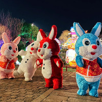 Père Noël gonflable géant pour Noël, personnage réaliste pour les événements en plein air